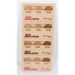 FOUR RIMMEL LONDON INSTA CONCEAL & CONTOUR SETS