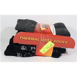 2PK MEN COZY SLIPPER SOCKS