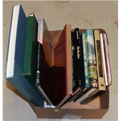 LOT OF HARD COVER CANADIAN HISTORY/GEOGRAPHY BOOKS