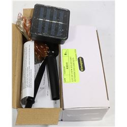 LOT OF 2 NEW SOLAR FAIRY OUTDOOR LED LIGHT KITS