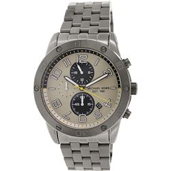 NEW MICHAEL KORS GUNMETAL DIAL 44MM MSRP $389