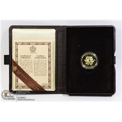 1986 GOLD $100 COIN "PEACE"