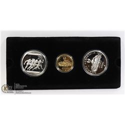 1996 OLYMPICS - 1000 APAXMEE 1996 SILVER COIN