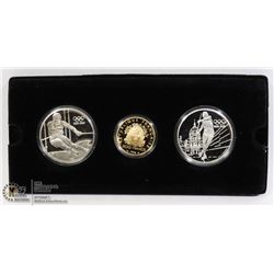 1996 OLYMPICS 100 FRANCS 1994 SILVER COIN (JAVELIN