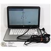 Image 1 : BLACK HP CHROMBOOK WITH AC ADAPTOR