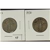 Image 1 : 1928-S & 1930 STANDING LIBERTY QUARTERS