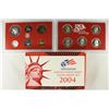 Image 2 : 2004 US SILVER PROOF SET (WITH BOX)