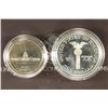 Image 2 : 1989 US CONGRESSIONAL 2 COIN PROOF SET