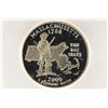 Image 1 : 2000-S SILVER MASSACHUSETTS QUARTER ICG PR70 DCAM