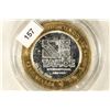 Image 2 : CASINO $10 SILVER TOKEN (UNC) RENO TAHOE