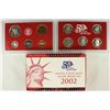 Image 2 : 2002 US SILVER PROOF SET (WITH BOX)