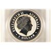 Image 2 : 2005 AUSTRALIA KOOKABURRA 1 OZ SILVER DOLLAR