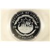 Image 2 : 2000 LIBERIA SILVER PROOF $20 DWIGHT D. EISENHOWER