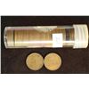 Image 1 : SOLID DATE ROLL OF 50-1909 LINCOLN CENTS G-VF'S