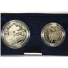 Image 1 : 1991-95 WWII 50TH ANNIVERSARY 2 COIN PROOF SET