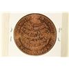 Image 2 : 1 1/2'' COPPER TOKEN APOLLO 11