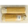 Image 1 : 2 SOLID DATE ROLLS OF GREAT BRITAIN FARTHINGS