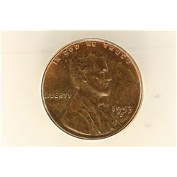 1953-D/D LINCOLN CENT ANACS MS63RB