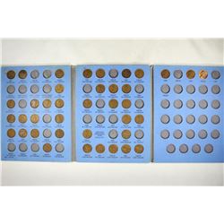 2 PARTIAL LINCOLN CENT ALBUMS 1941-UP 39 COINS