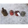 Image 1 : 2 Gas Cans & Oil Can