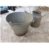Image 1 : Milk Bucket & Wood Handle Pail