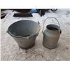 Image 2 : Milk Bucket & Wood Handle Pail