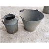 Image 4 : Milk Bucket & Wood Handle Pail
