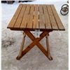 Image 2 : Folding Wooden Table