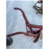 Image 4 : WALK BEHIND PLOW, WOODEN HANDLES & CROSS BEAM
