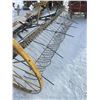 Image 4 : HAY RAKE , STEEL WHEEL