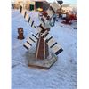 Image 1 : DECORATIVE WIND MILL, TIN BLADES