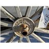 Image 2 : massey harris wooden spoke wheel 46" X449
