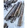 Image 1 : 10 Gate Posts 8 - 10"