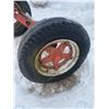 Image 2 : Front Tractor Axle & 2 Tires on Rims