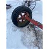 Image 3 : Front Tractor Axle & 2 Tires on Rims