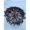 Image 1 : 2 Steel Wheels  44 X 10 Inch