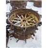Image 1 : 2 Steel Wheels 42 X 16 Inch