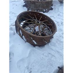 2 Steel Wheels 34 X 10 Inch