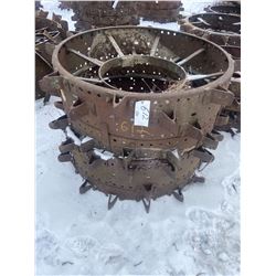 2 Steel Wheels 50 X 20 inch