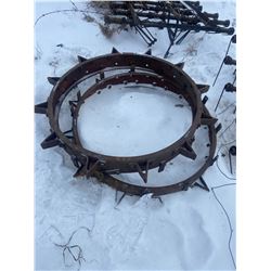 2 Steel Wheels 44X 16 Inch