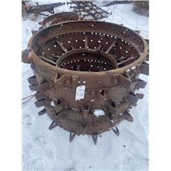 2 Steel Wheels 50 X 18 Inch