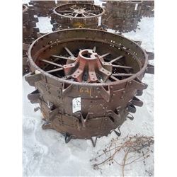 2 Steel Wheels 51 X 16 Inch