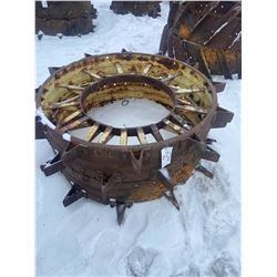 2 Steel Wheels 54 X 12 Inch