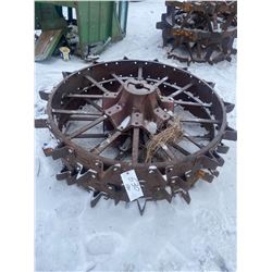 2 Steel Wheels 50 X 8 Inch