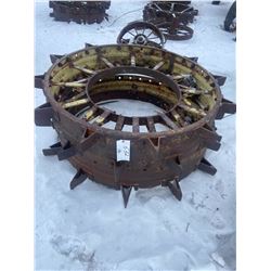 2 Steel Wheels 54 X 12 Inch