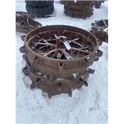 2 Steel Wheels 48 X 14 Inch