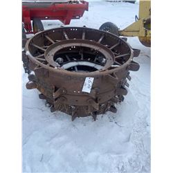 2 Steel Wheels 50 X 16 Inch