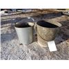 Image 2 : 2 Galvanized Pails
