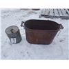 Image 1 : Boiler Tub & Oil Can Tub (12"x24"x15")