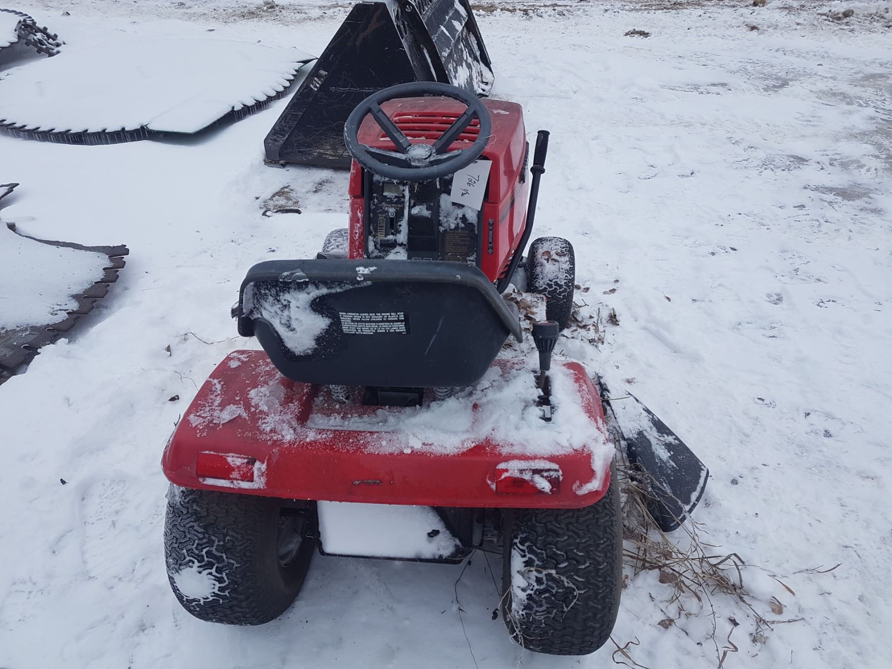 Riding Lawn Mower Turf Power 12.5HP 42" Cutting Width Schmalz